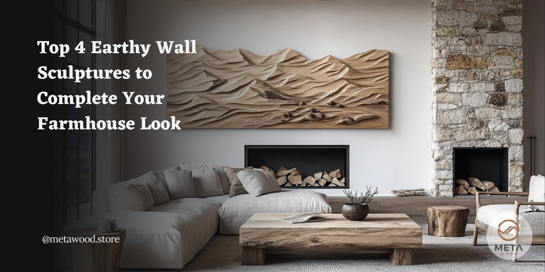 Top 4 Earthy Wall Sculptures to Complete Your Farmhouse Look