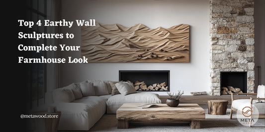 Top 4 Earthy Wall Sculptures to Complete Your Farmhouse Look
