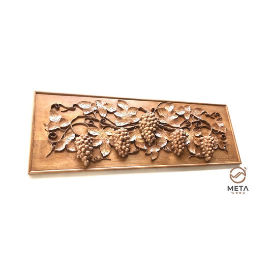 Floral Carving : Grapevines - Meta Wood -