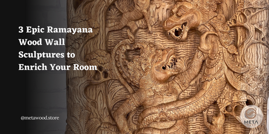 3 Epic Ramayana Wood Wall Sculptures to Enrich Your Room