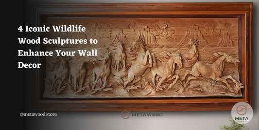 4 Iconic Wildlife Wood Sculptures to Enhance Your Wall Decor - Meta Wood