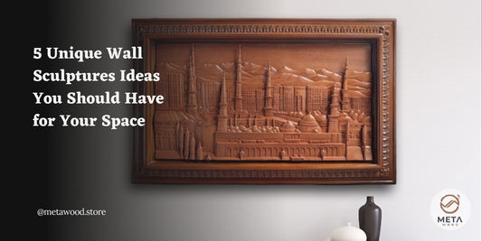 5 Unique Wall Sculptures Ideas You Should Have for Your Space - Meta Wood