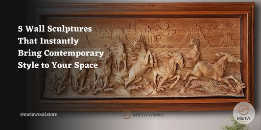 5 Wall Sculptures That Instantly Bring Contemporary Style to Your Space Metawood