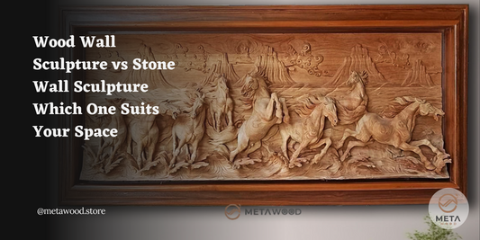 Wood vs stone wall sculptures—find out which material is perfect for your space. Compare aesthetics, maintenance, and customization options