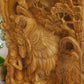 Balinese Carving Art : Balinese Barong Dance - Meta Wood - Dark Brown Stained