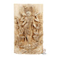 Balinese Carving Art : Goddess Saraswati - Meta Wood - Dark Brown Stained