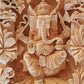 Balinese Carving Art : Lord Ganesha - Meta Wood - Dark Brown Stained