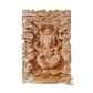 Balinese Carving Art : Lord Ganesha - Meta Wood - Dark Brown Stained