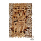 Balinese Carving Art : Rama and Shinta - Meta Wood - Dark Brown Stained