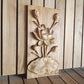 Floral Carving : Lotus Flowers (15x30cm) - Meta Wood - 