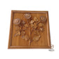 Floral Carving : Sunflowers (60x60cm) - Meta Wood - 