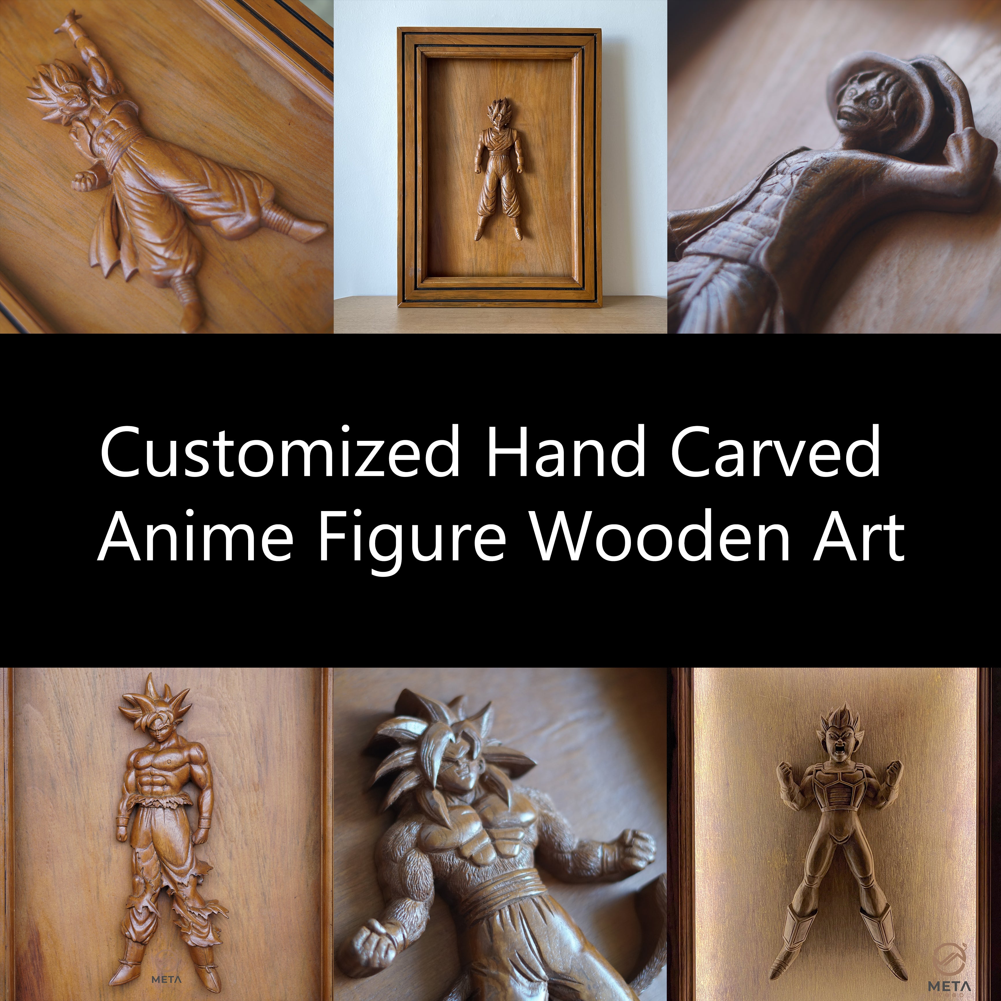 Jujutsu Kaisen Wood Carving Clip (Set of 12) (Anime Toy) Hi-Res image list