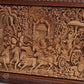 Personalized Realistic Diorama Landscape Wood Carving, Bas-Relief Sculpture Art